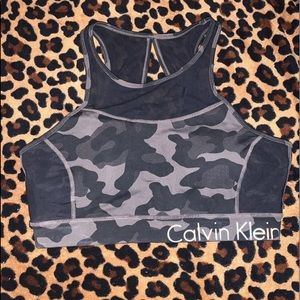 calvin klein sports bra